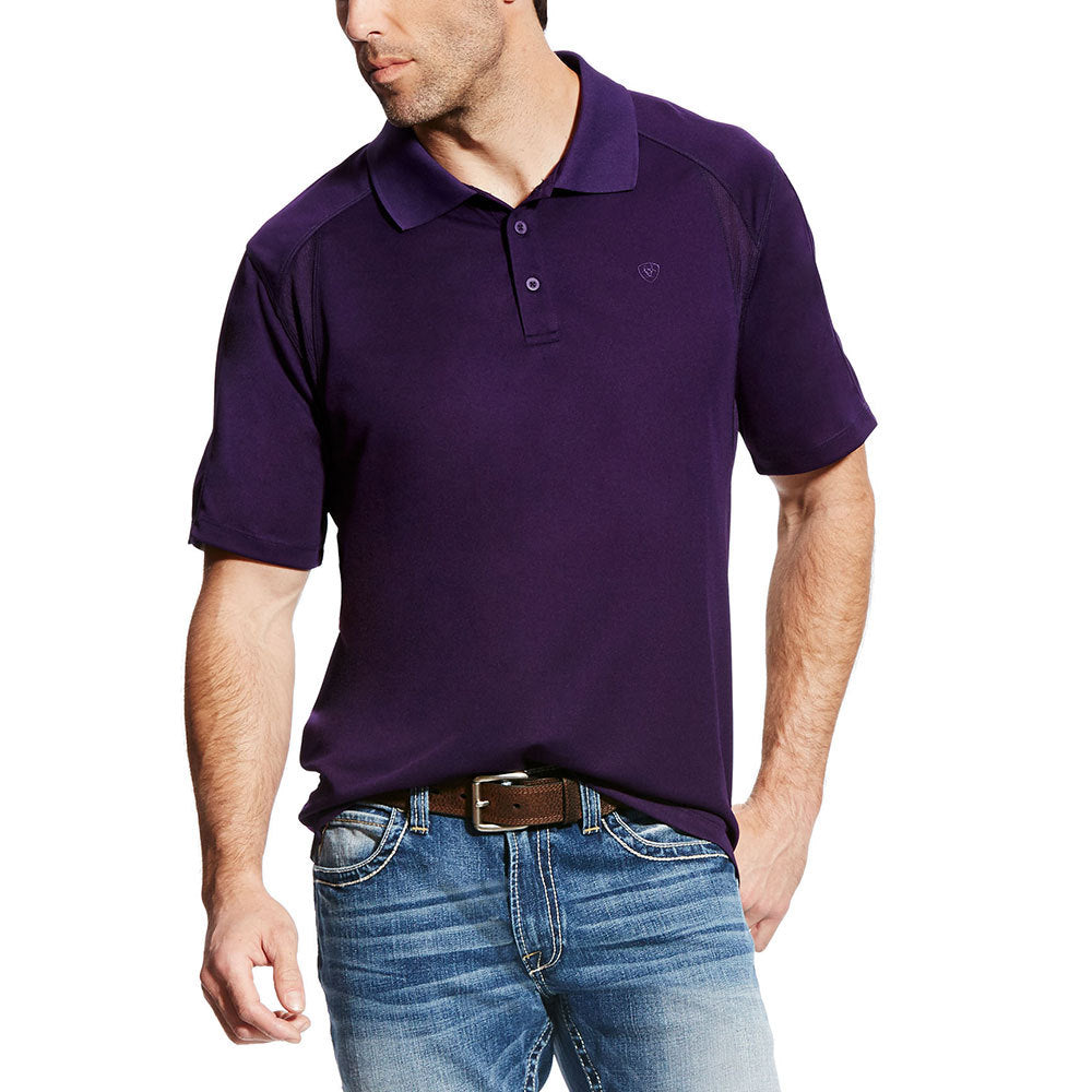Ariat AC Polo, Plumb, XL