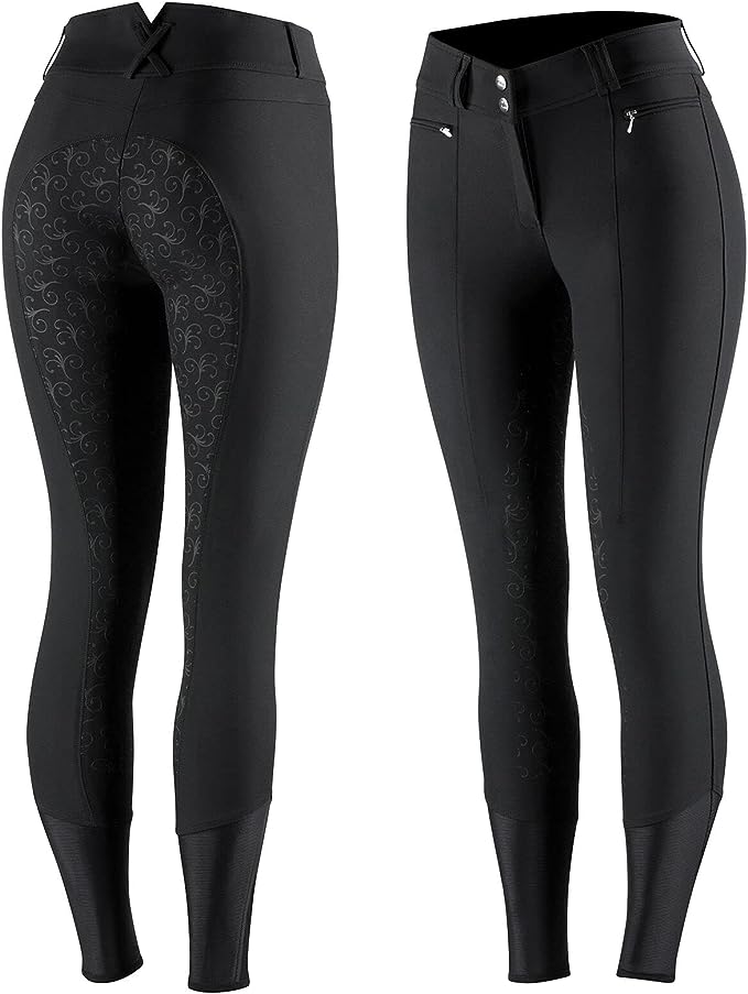 Horze Angelina Highwaist FS Breeches - Black