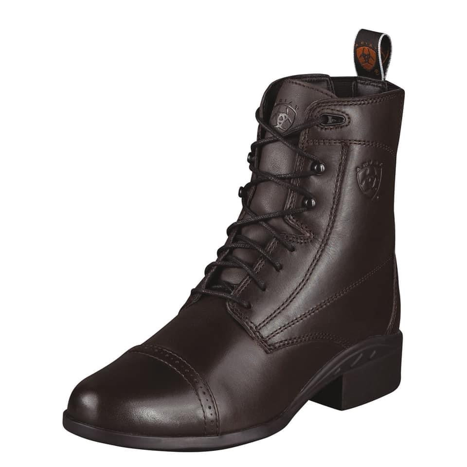 Ariat Women's Heritage III Lace Paddock Boot, Chocolate