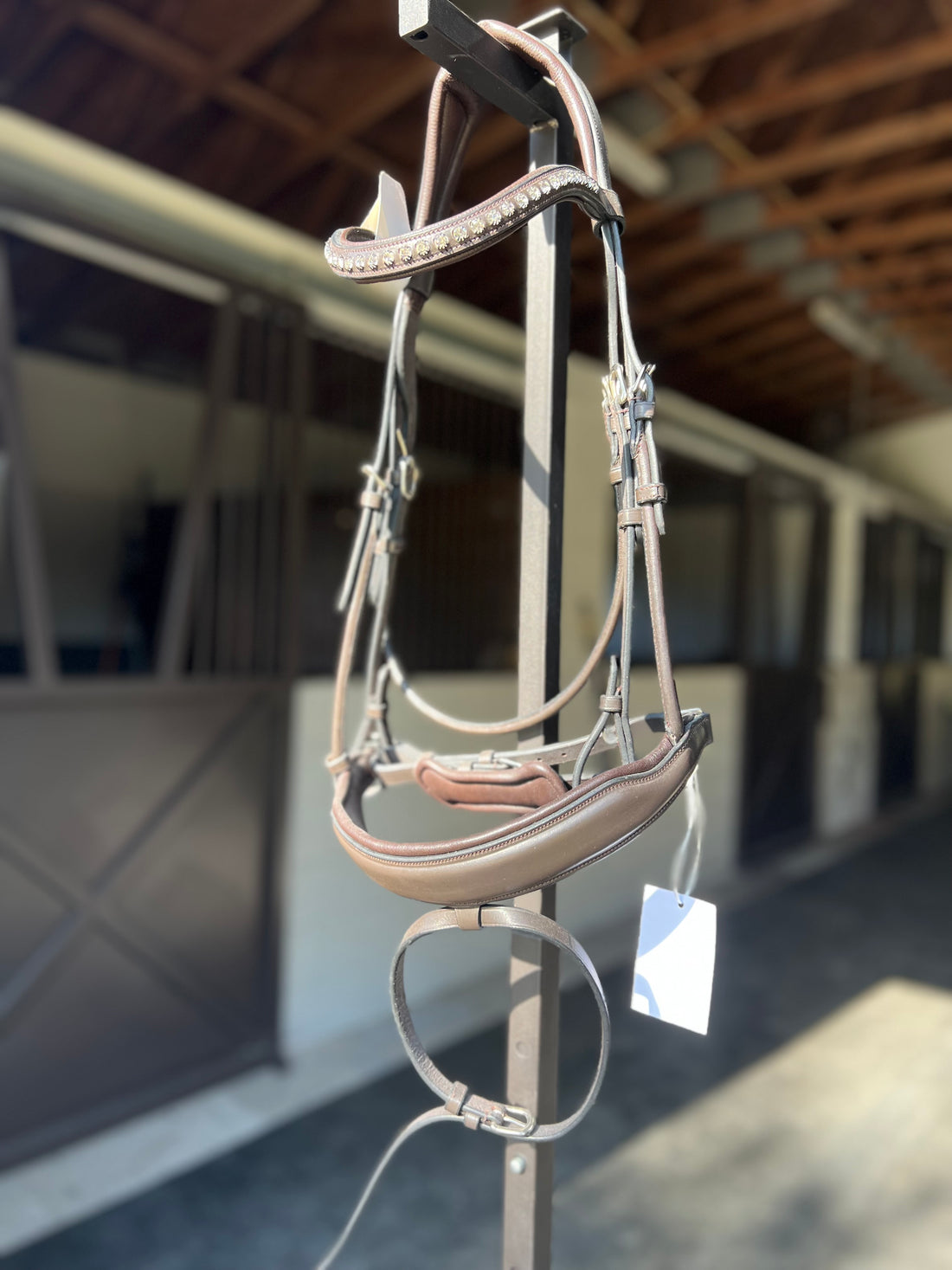 Halter Ego McKenna Rolled Brown Snaffle - Full