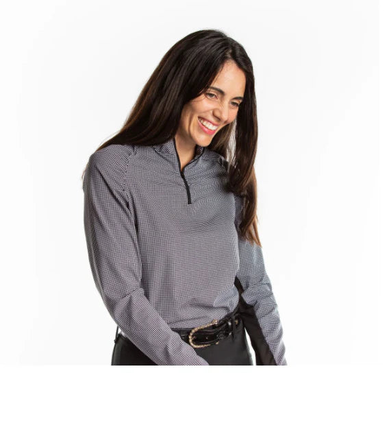 Hannah Childs Naomi LS Top, Carbon
