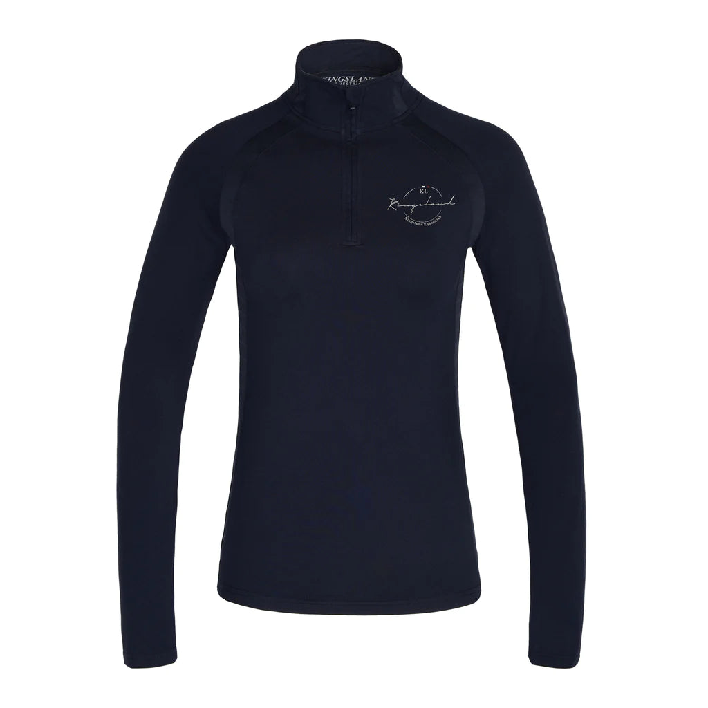 Kingsley Natalia Ladies 1/2 Zip, Navy
