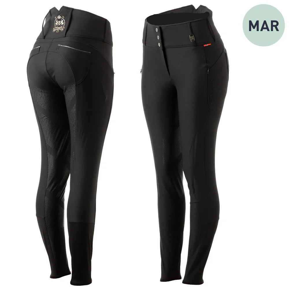 B//Vertigo Natasha Highwaist Breech, Black