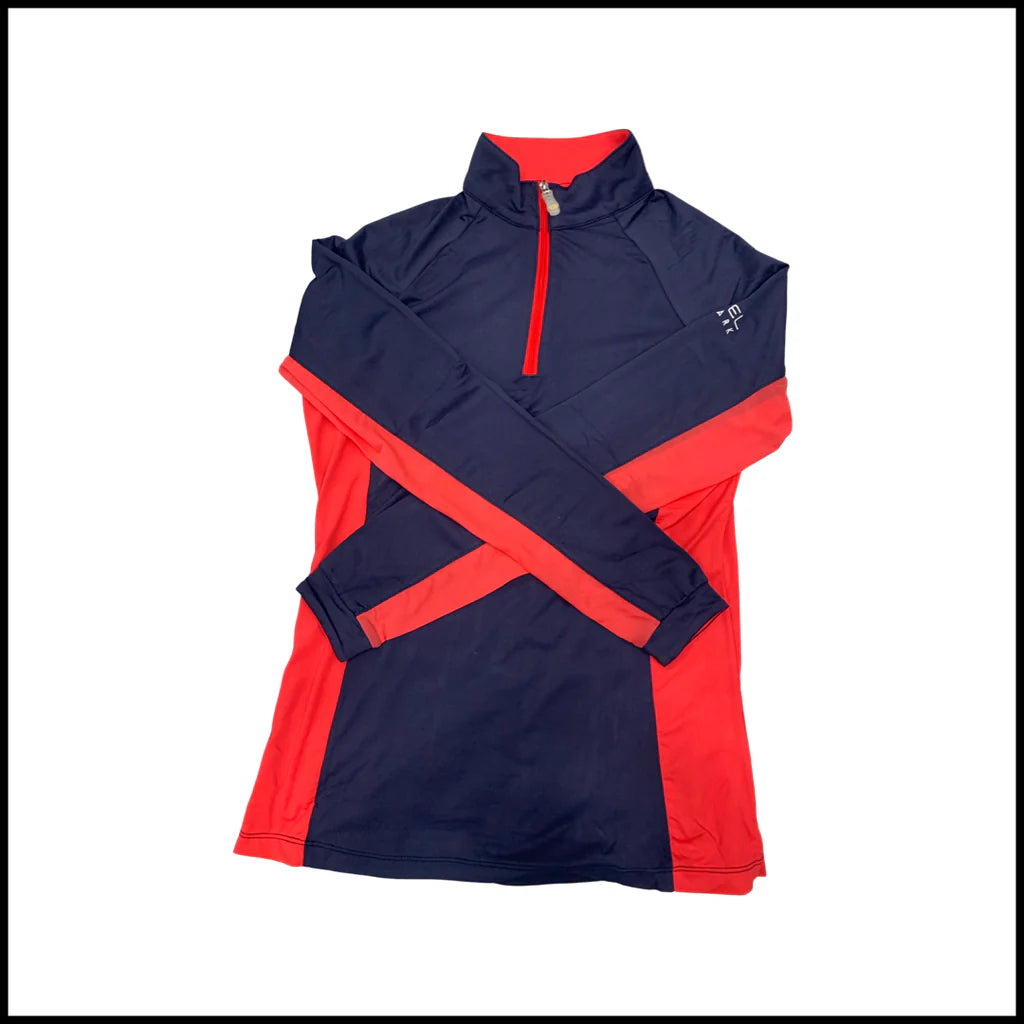 Kastel Denmark Navy & Red LS Shirt