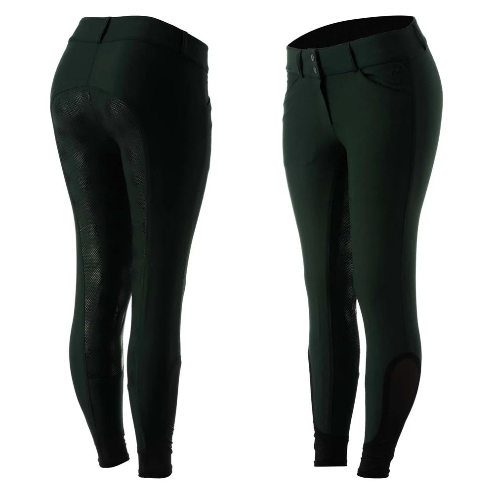 Equinavia Maude Full Seat Breech, Deep Green