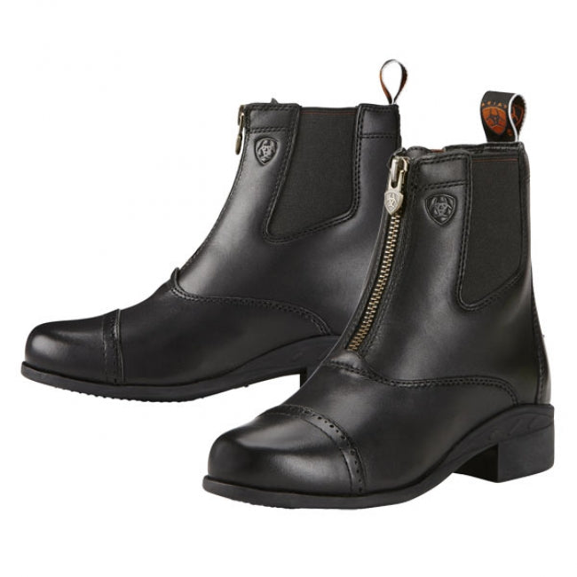 Ariat Kid's Devon III Zip Black US 11 EU 28