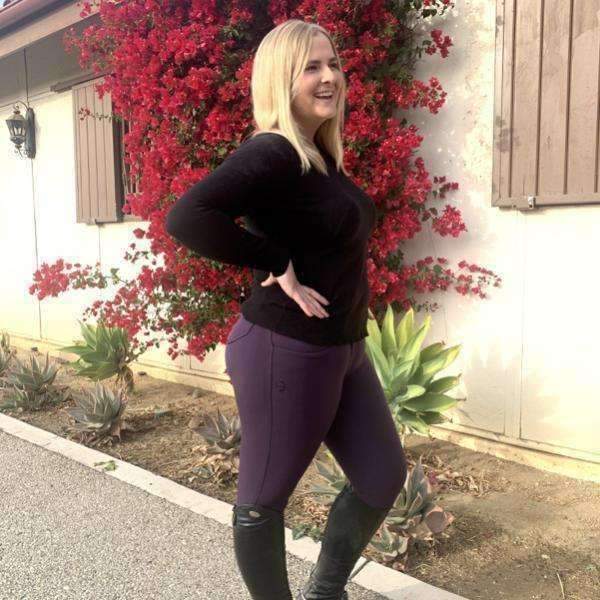 Halter Ego Perfection FS Breeches - Plum