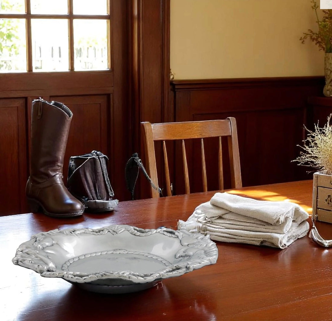 HORSE OVAL TRAY - Arthur Court