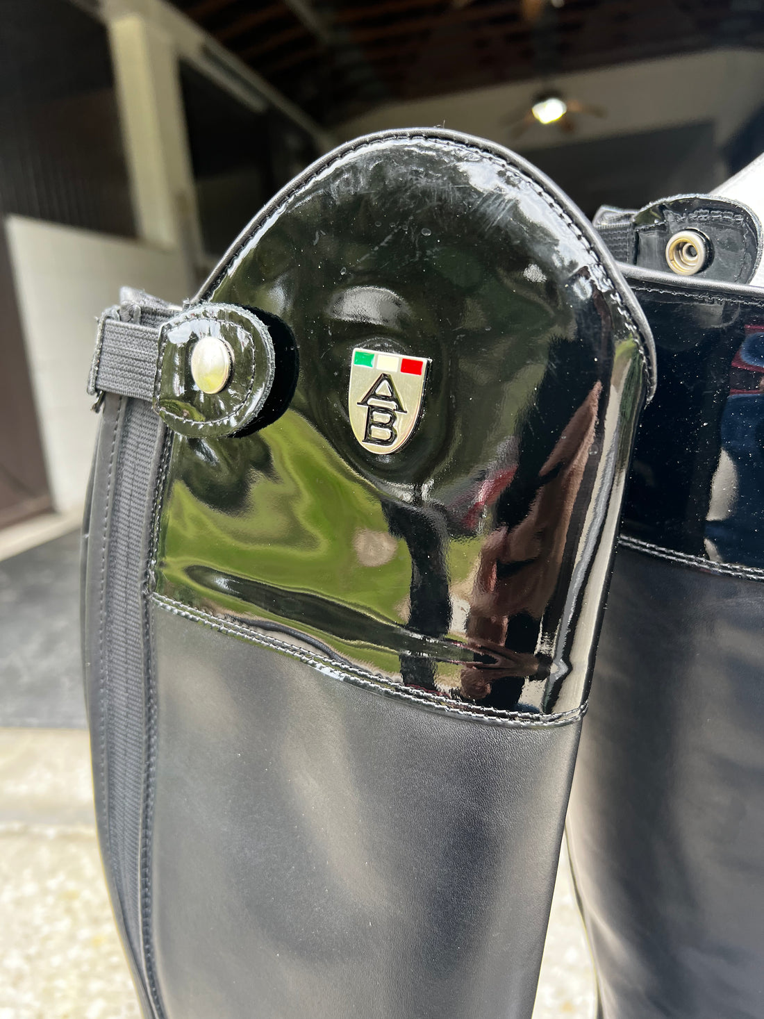 Alex's 2025 boots dressage