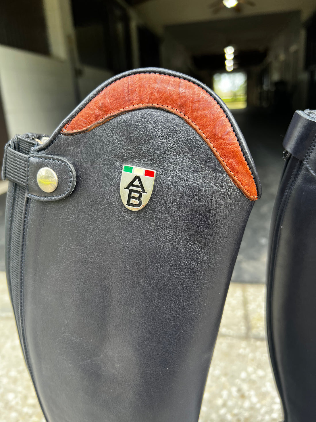 Alex's 2025 boots dressage