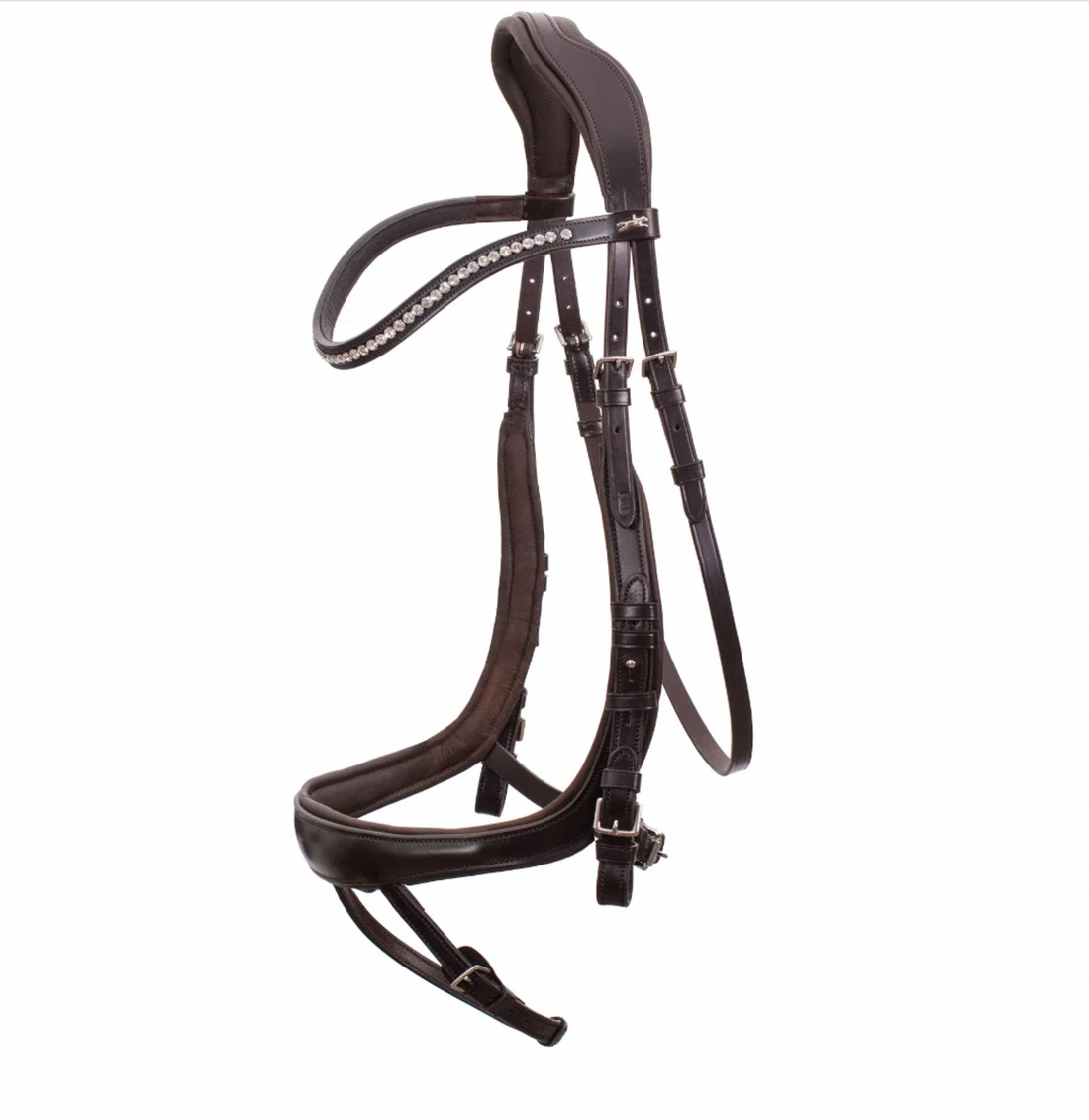 Schockemöhle Sports Equitus Beta Bridle, Espresso