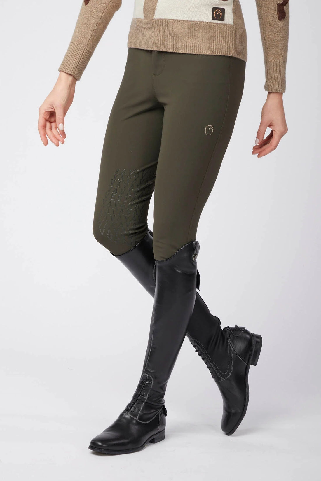 Vestrum Syracuse Knee Grip Breeches, TK Olive